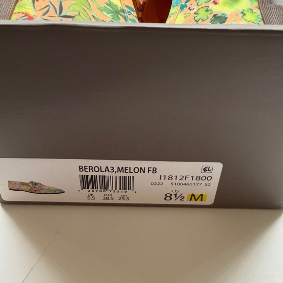 Franco Sarto Berola Floral Bit Loafers Womens 8.5M Multi Color Fabric BEROLA3 - Picture 10 of 11